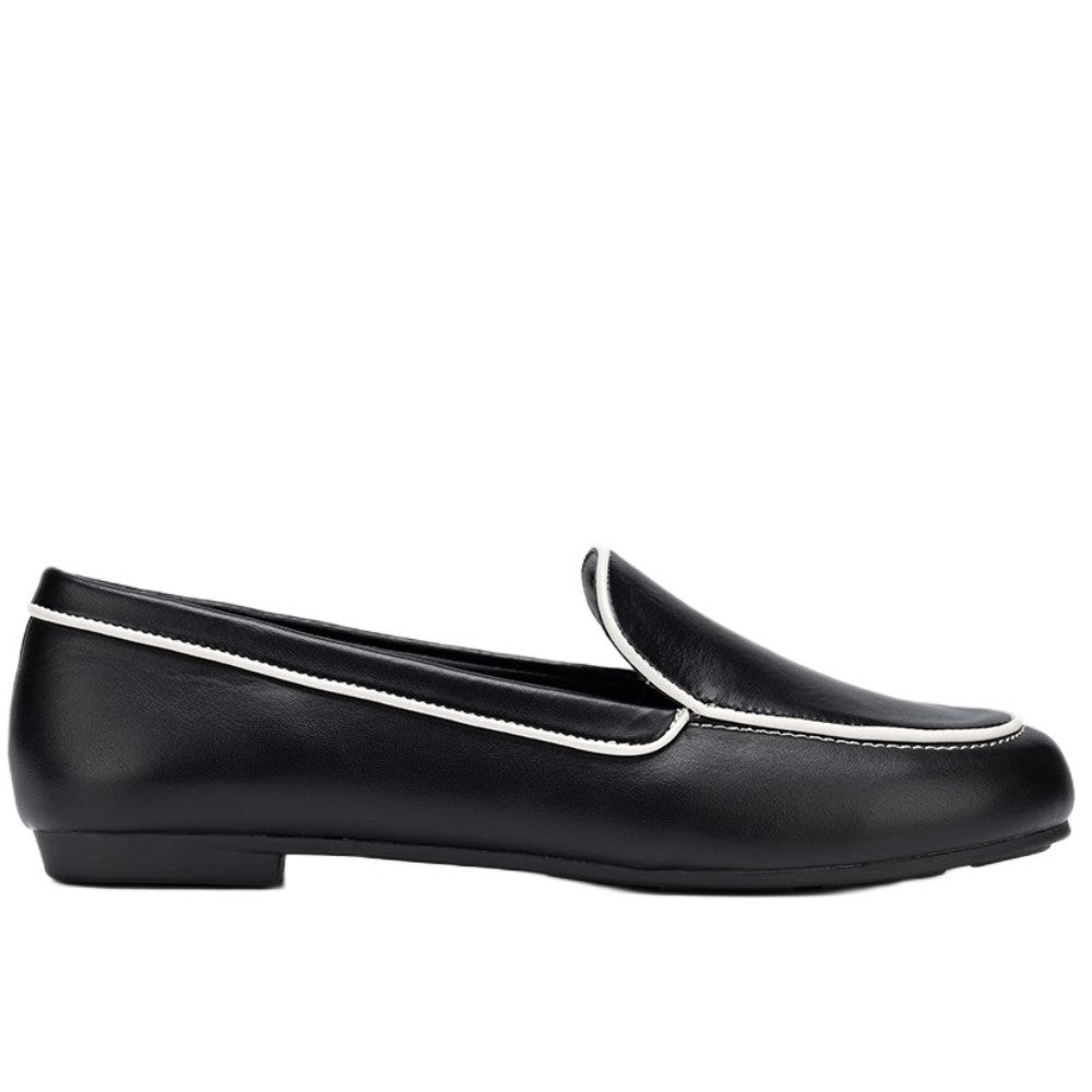Virginia Black & White Loafers – view 1