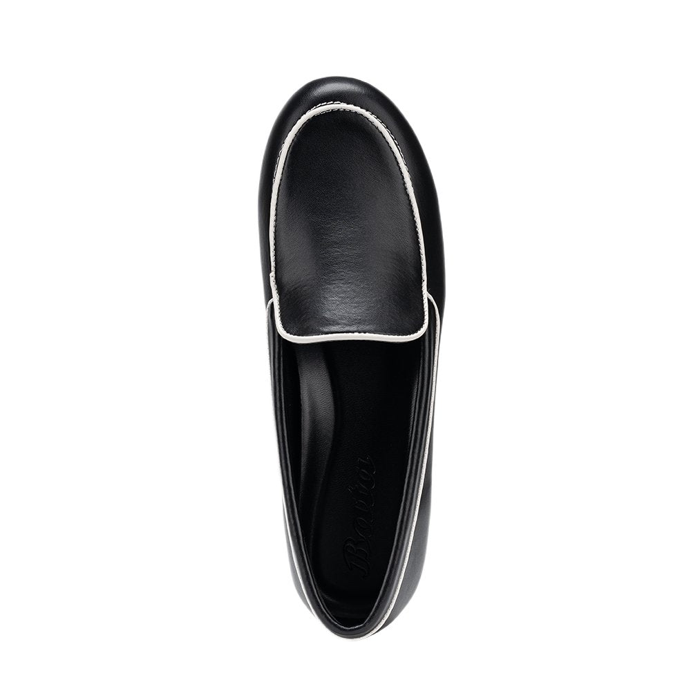 Virginia Black & White Loafers – view 4