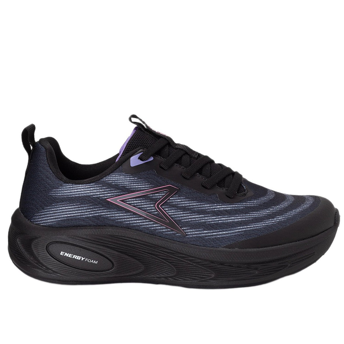 Power Energy Ripple Black Runners – view 1