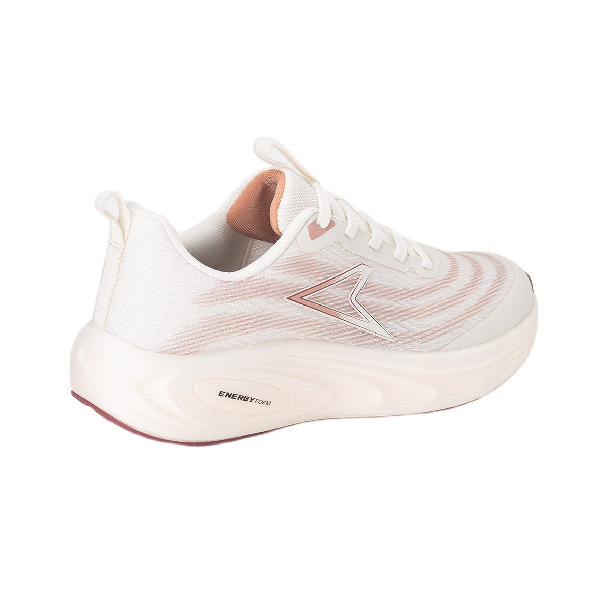 Power Energy Ripple Beige Red Runners – view 3
