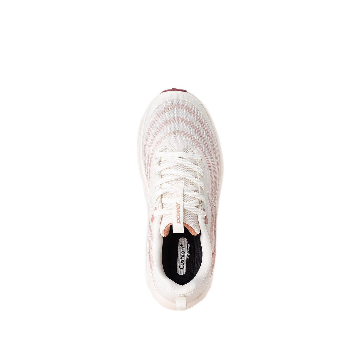 Power Energy Ripple Beige Red Runners – view 4