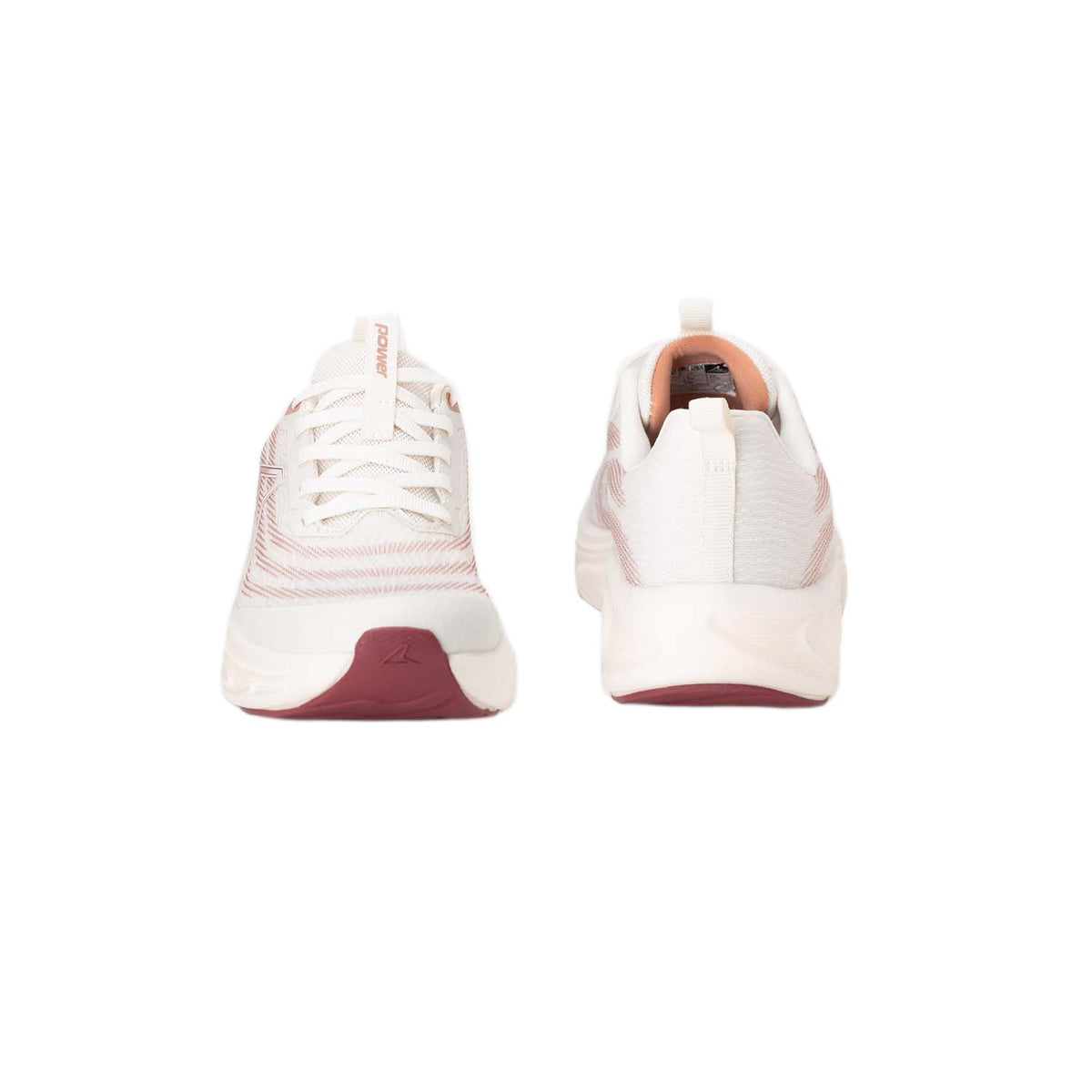Power Energy Ripple Beige Red Runners – view 6