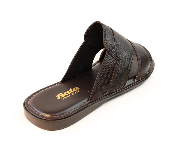 premium leather slides