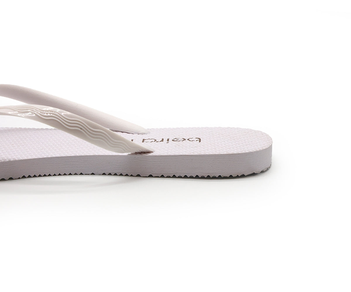 br white pool thongs