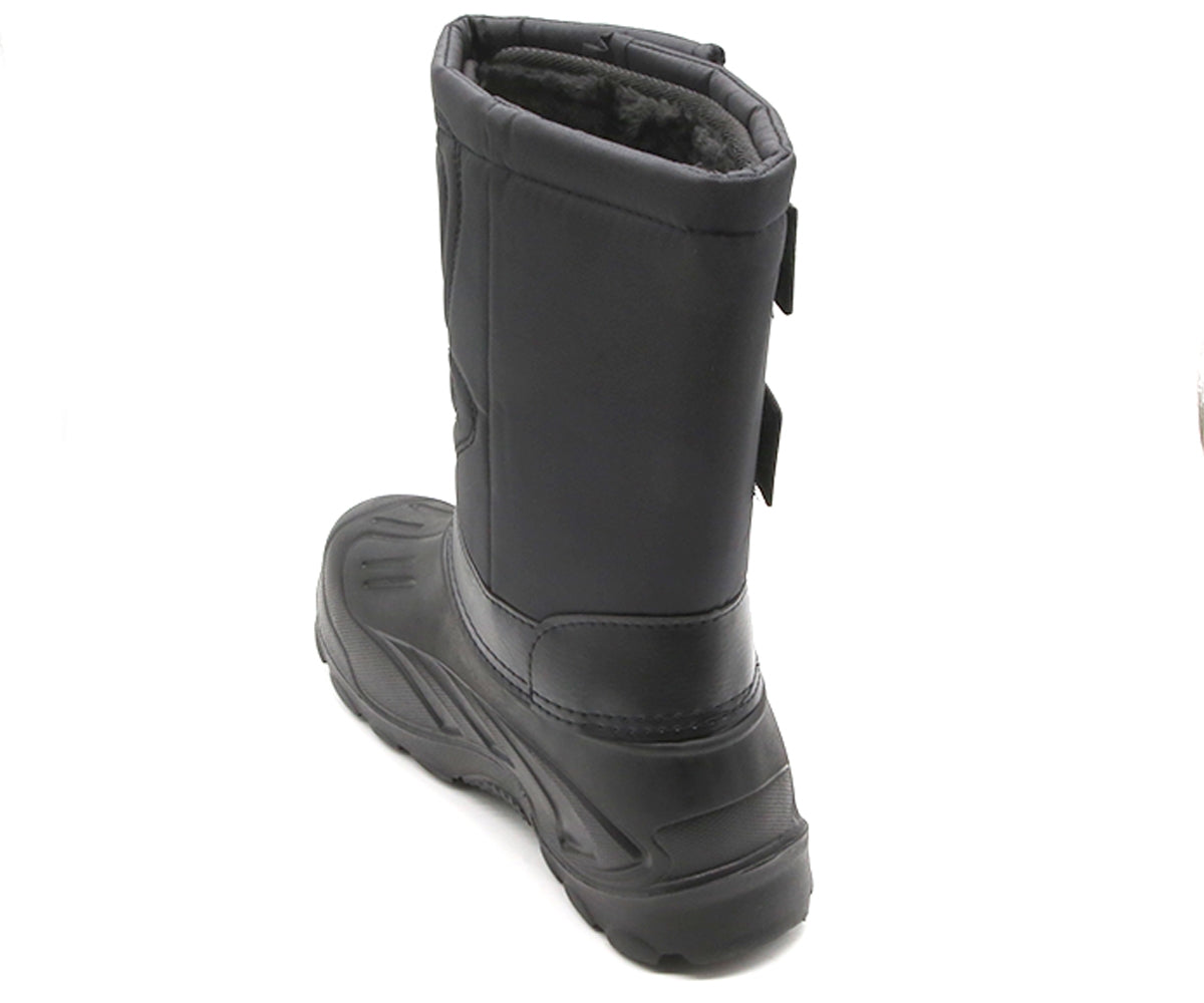 black snowboot