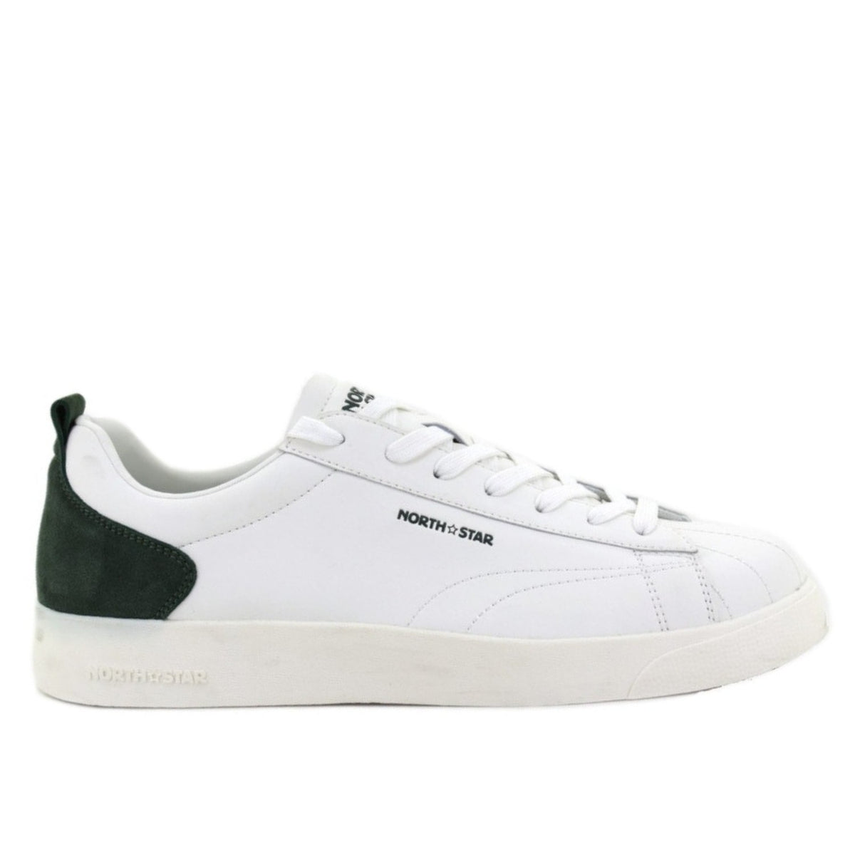 Northstar Court 76 White Green Sneakers – view 1