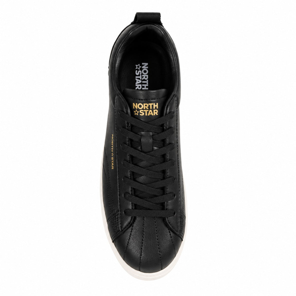 Northstar Court 76 Black Gold Sneakers – view 3