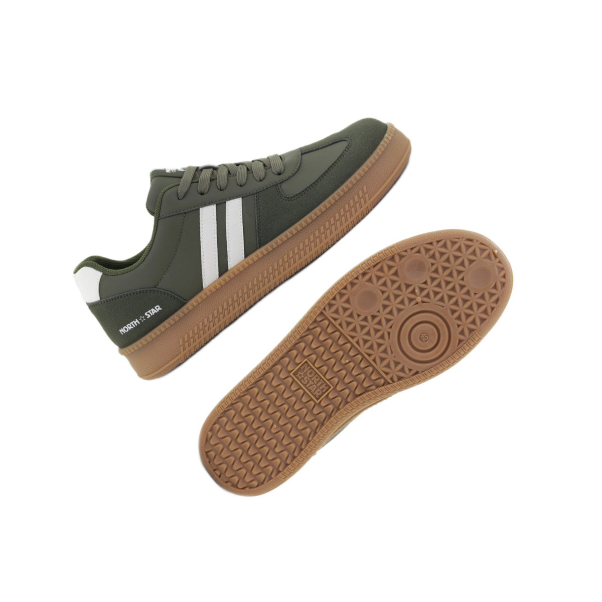 Northstar Kyer Dark Green Off White Sneakers – view 7