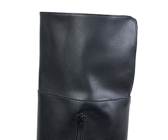 br black over the knee boots