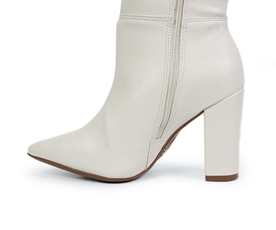 br white over the knee boots